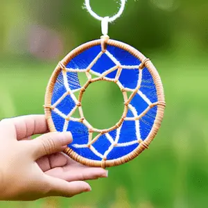 Imagine gentle hands tenderly dusting off the dream catcher, allowing its vibrant energy to thrive and continue its protective role in the realm of dreams.